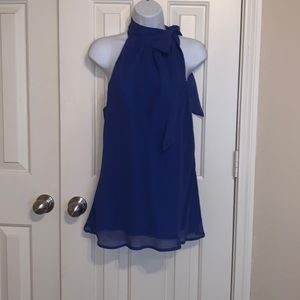 Express shirt royal blue L